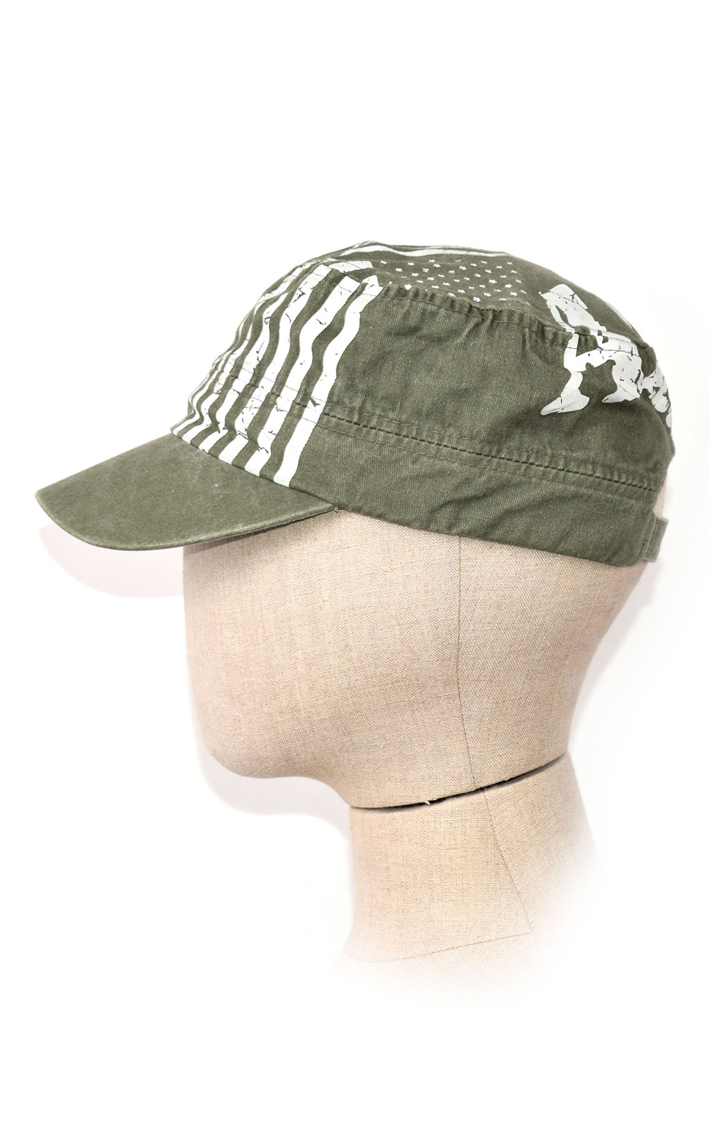 Бейсболка EC ARMY FLAG FLAP TOP olive (6070) 