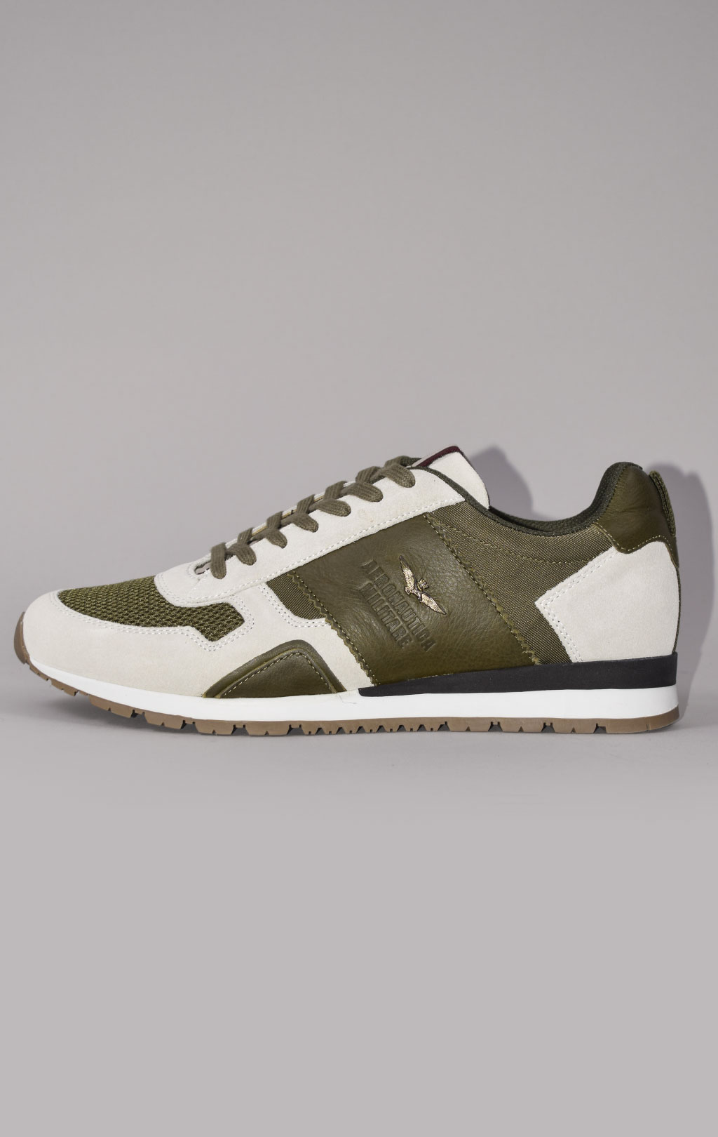 Кроссовки AERONAUTICA MILITARE SS 23 m/PT verde/grigio (SC 246)