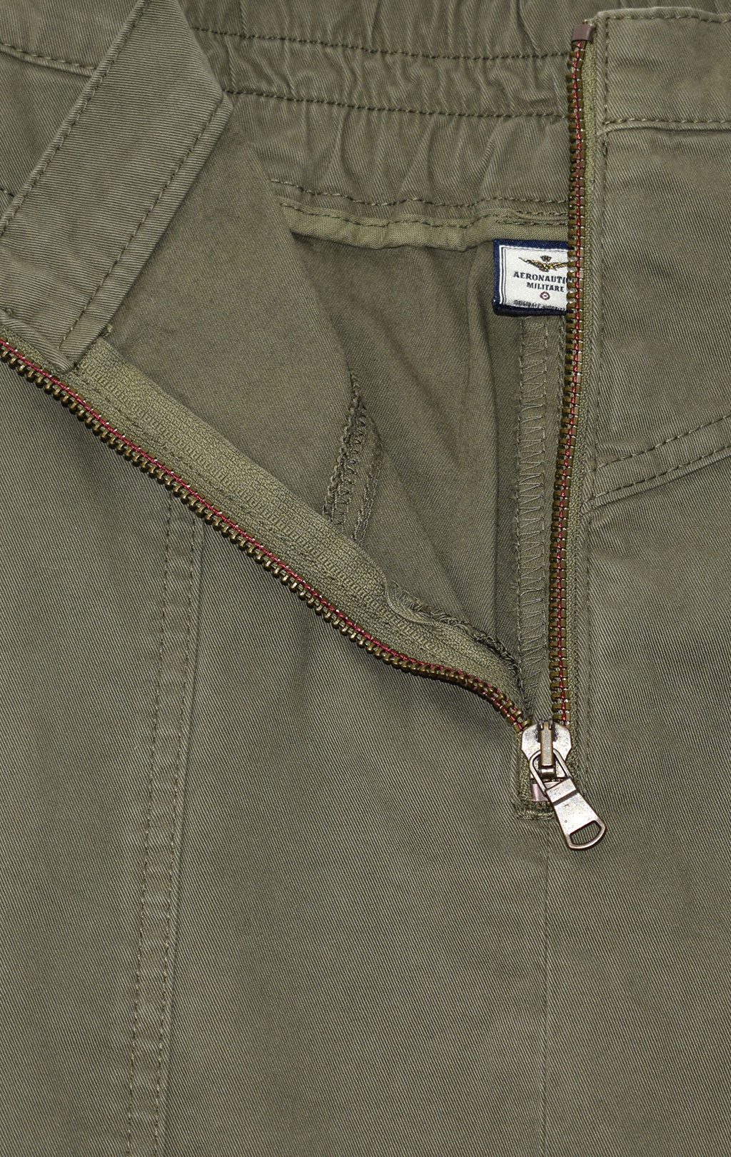 Женская юбка AERONAUTICA MILITARE FW 20/21/AL verde militare (GO 951) 