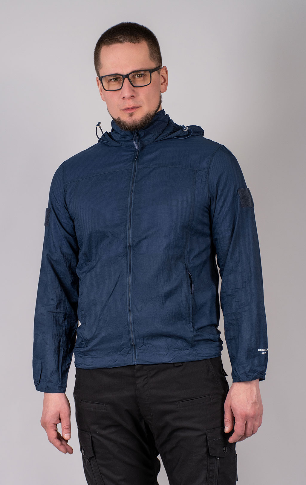 Ветровка SABADO/Hausheng-JUNGLEBASE SKIN COAT нейлон blue k-1426(UF-1149) 