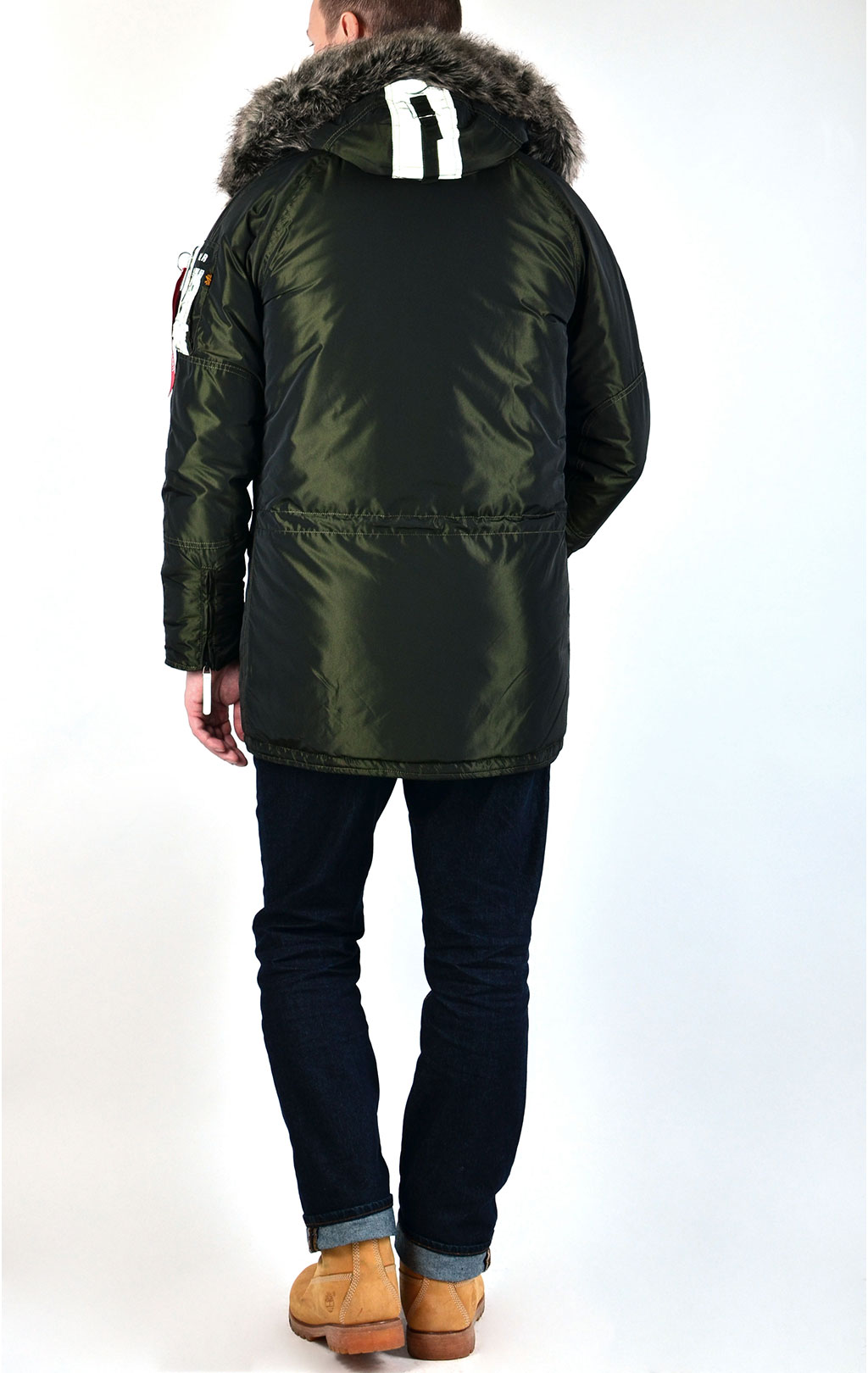 Аляска ALPHA INDUSTRIES R N-3B dark green 