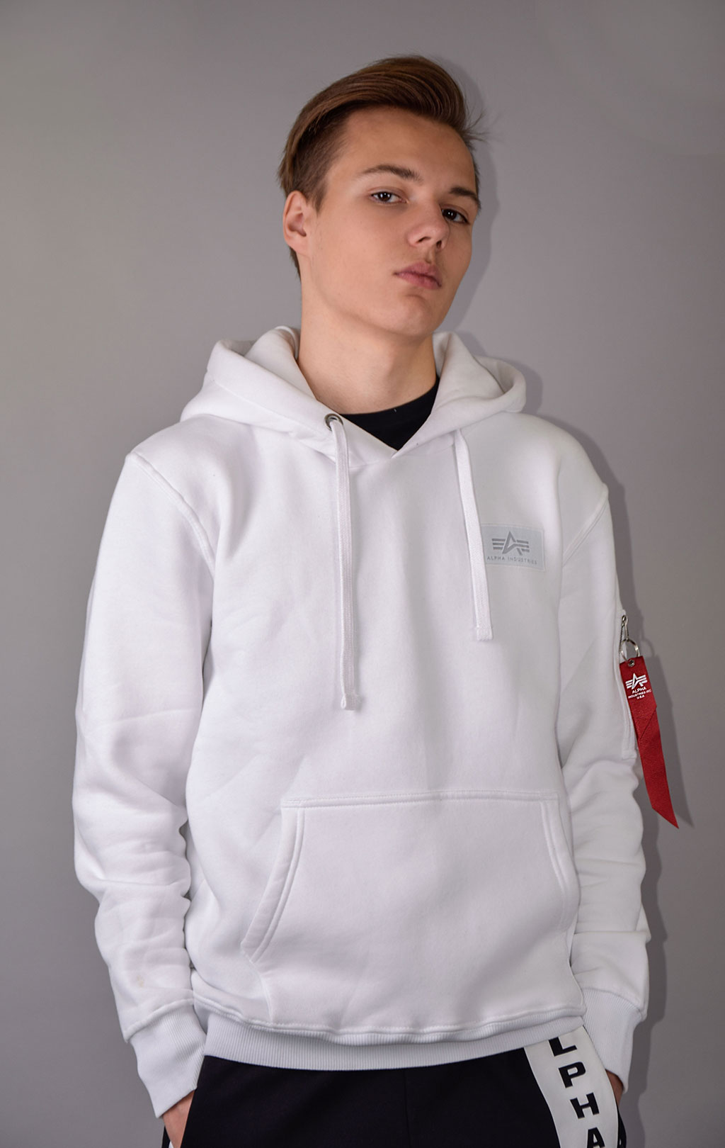 Alpha industries hot sale back print hoodie