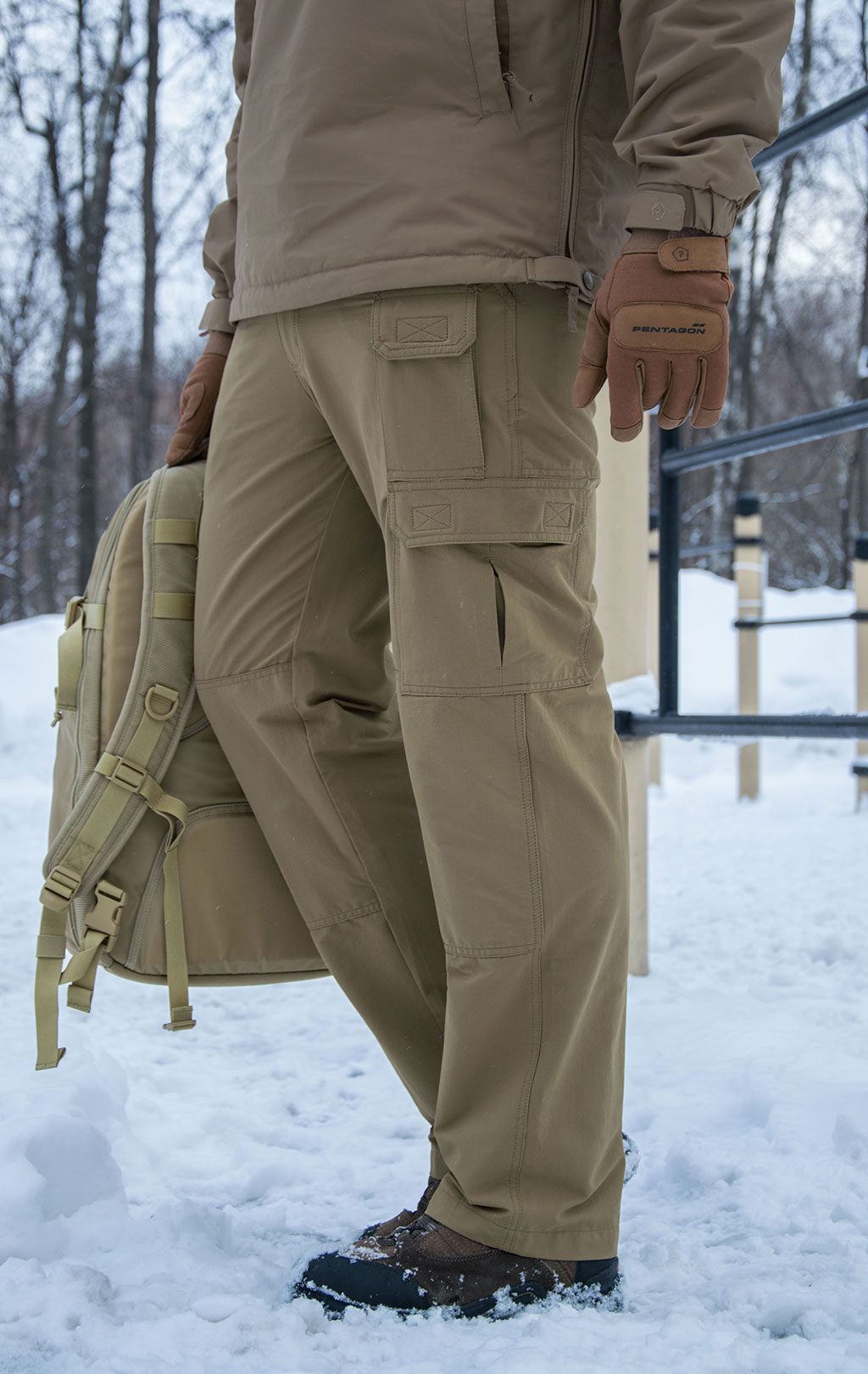 Брюки тактические Propper TACTICAL Soft Shell coyote 52522 