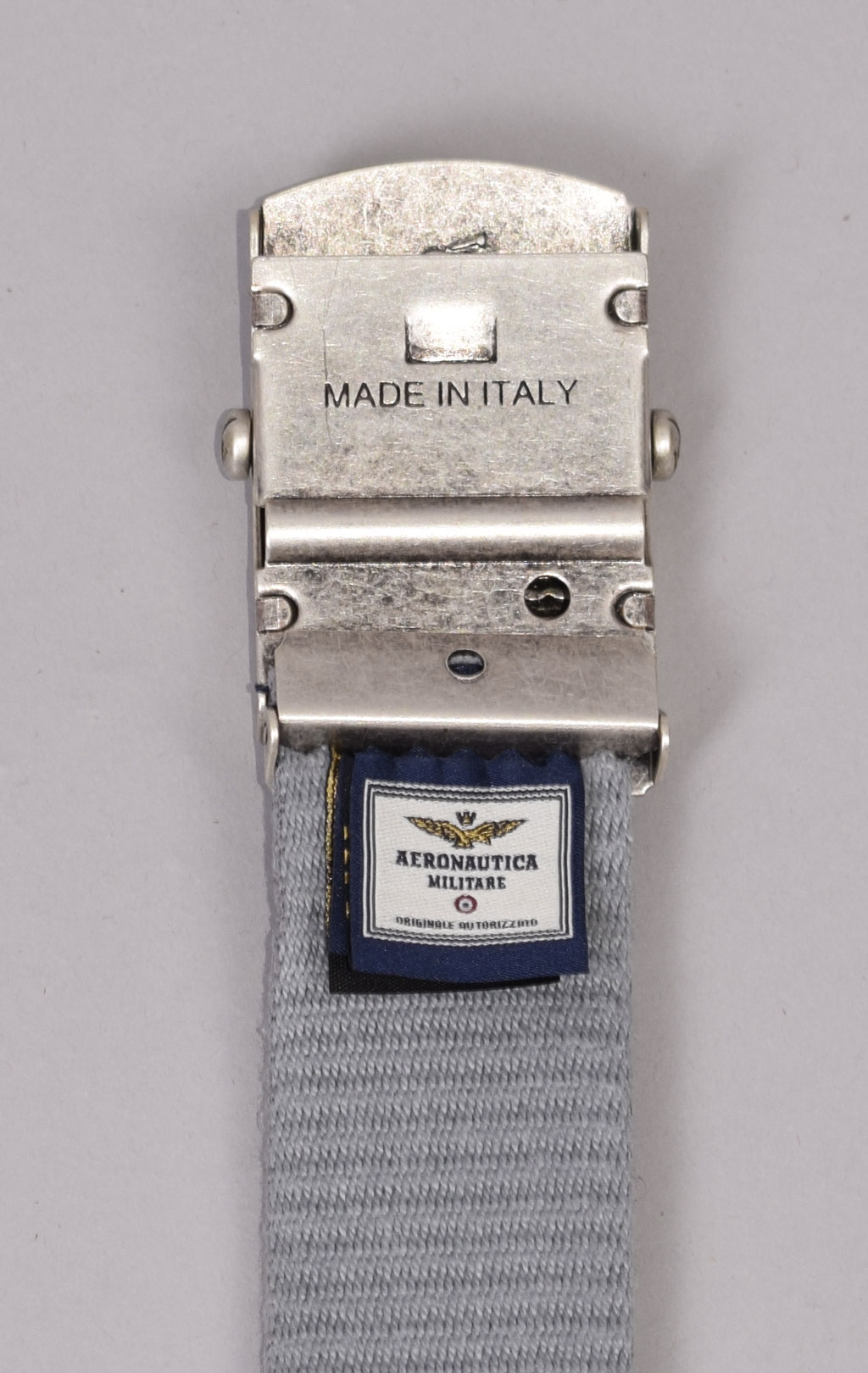 Ремень тканевый AERONAUTICA MILITARE FW 23/24/IT grey (CI 292)