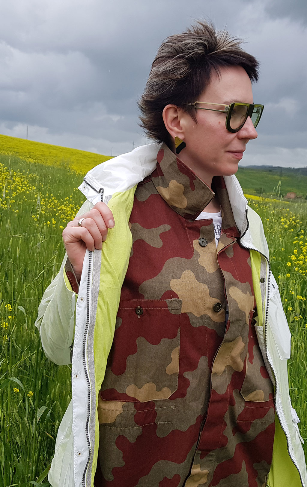 Женская ветровка PARAJUMPERS MALIBU lime 