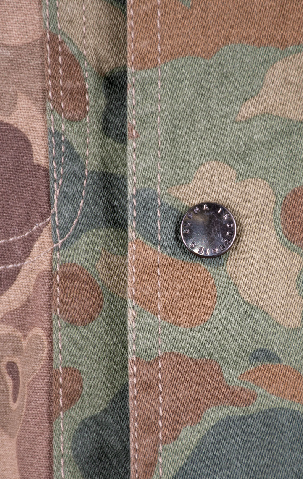 Ветровка ALPHA INDUSTRIES P-42 FIELD SHIRT brown frogskin camo 