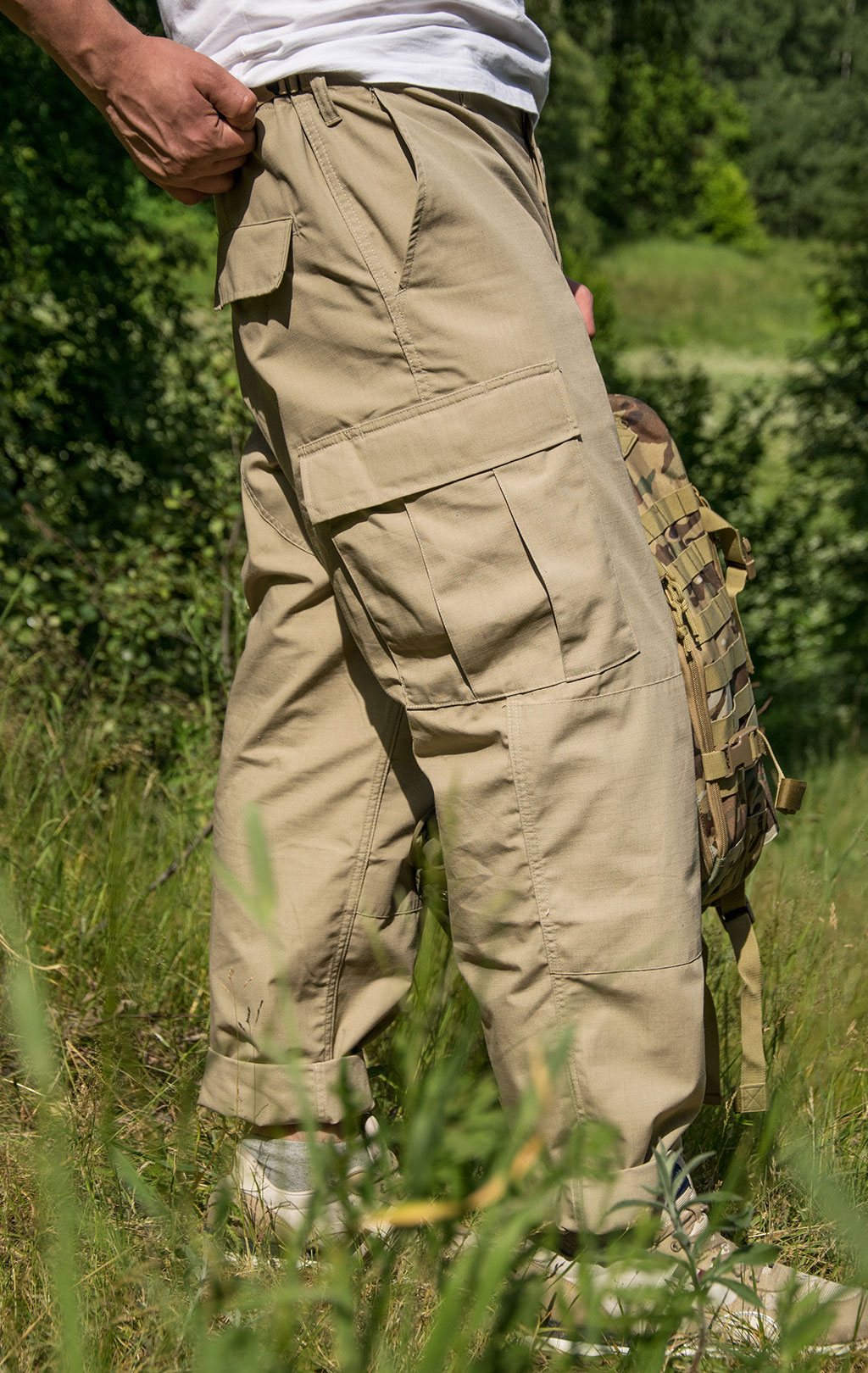 Брюки полевые Tru-Spec BDU полиэстер Rip-Stop tan (khaki) 