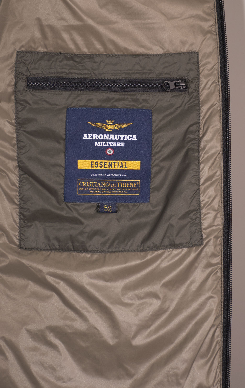 Куртка AERONAUTICA MILITARE FW 24/25 m/CN dark musk (AB 2170) 