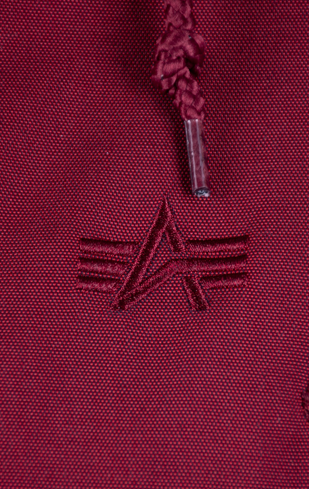 Женская аляска ALPHA INDUSTRIES EXPLORER натур. мех burgundy 