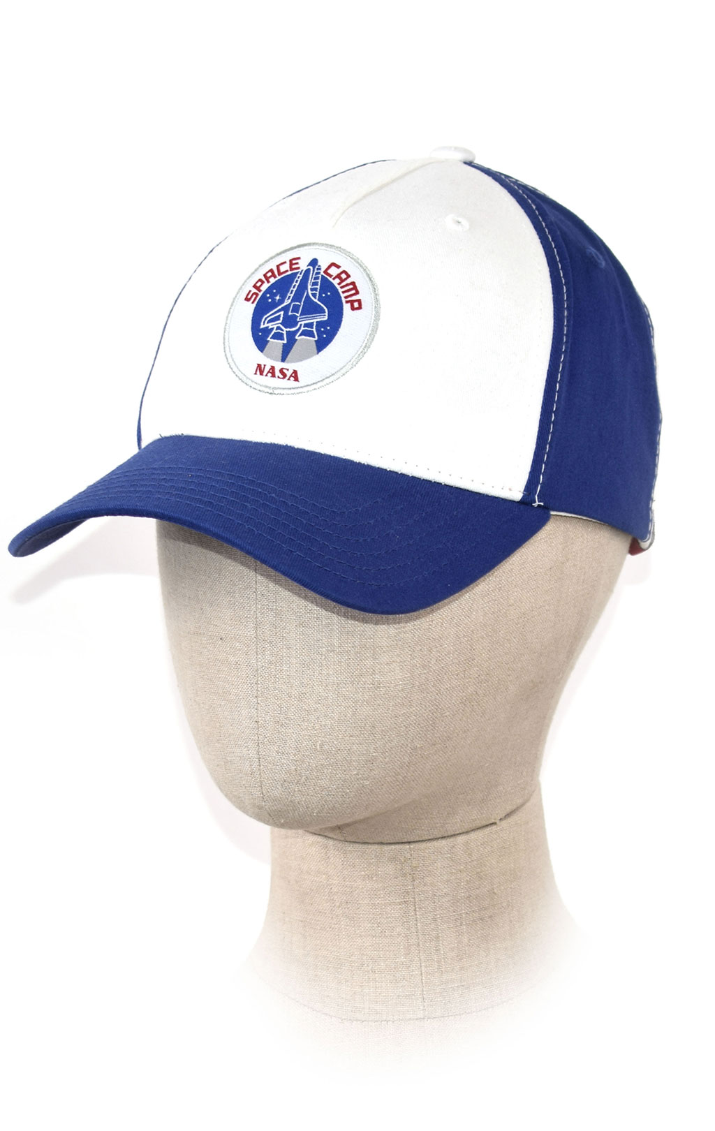 Бейсболка ALPHA INDUSTRIES NASA SPACE CAMP CAP white 