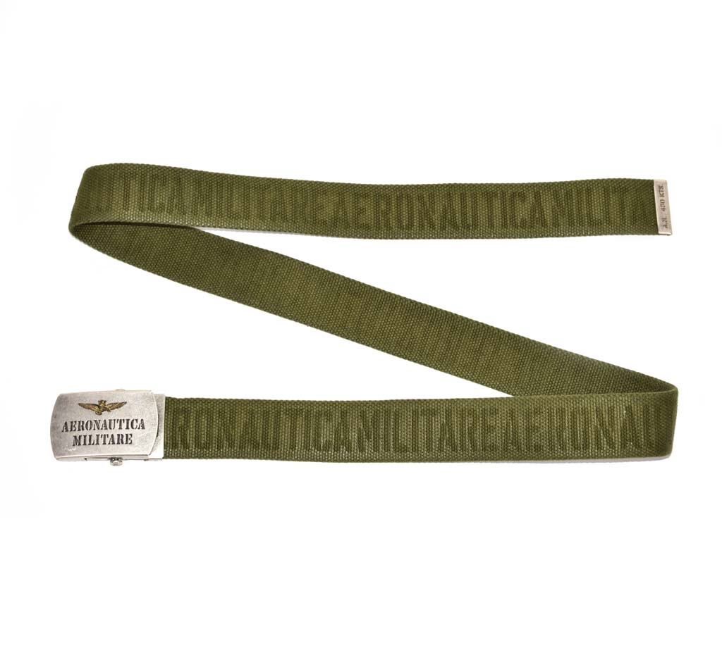 Ремень тканевый AERONAUTICA MILITARE FW 20/21/IT verde scuro (CI 271) 