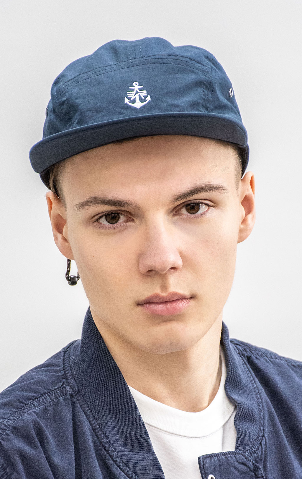 Бейсболка ALPHA INDUSTRIES ALPHA CAMPER HAT SS 24 replica blue 