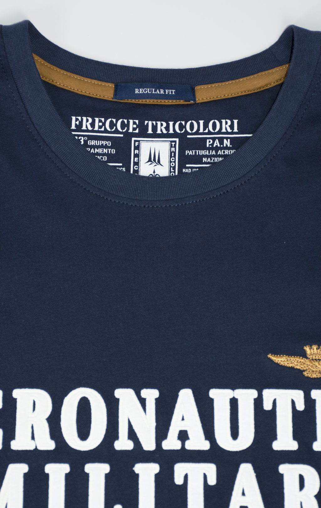 Футболка AERONAUTICA MILITARE SS 25 m/BD blue navy (TS 2401) 
