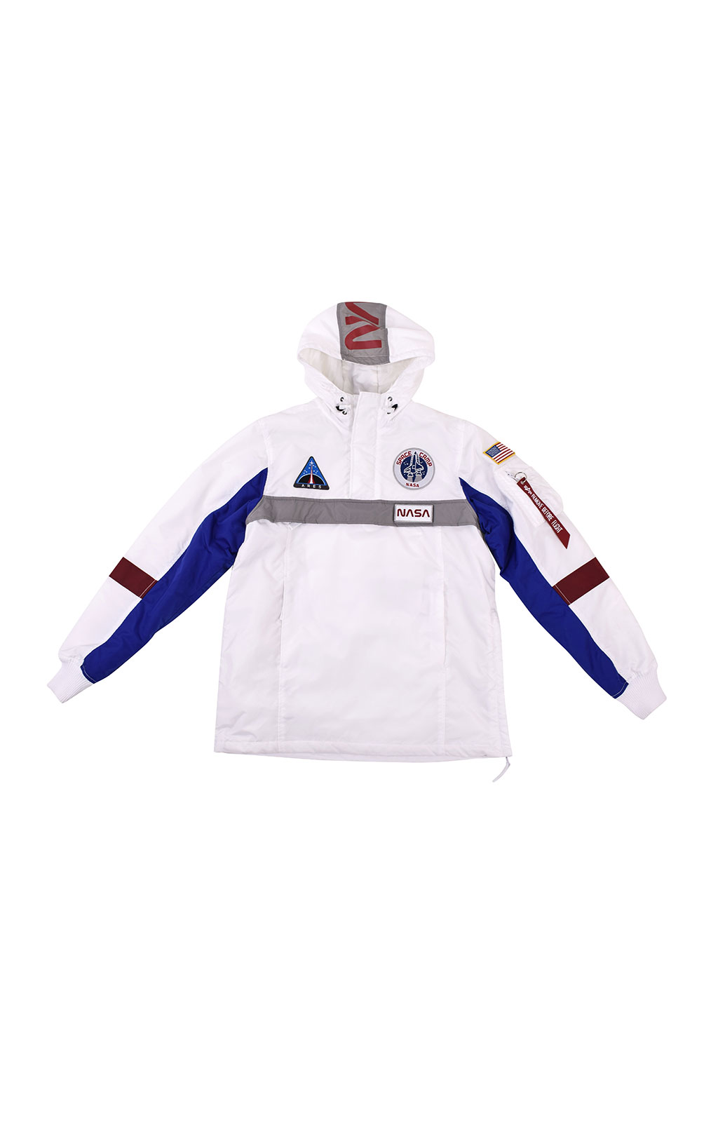 Анорак ALPHA INDUSTRIES NASA SPACE CAMP ANORAK white 