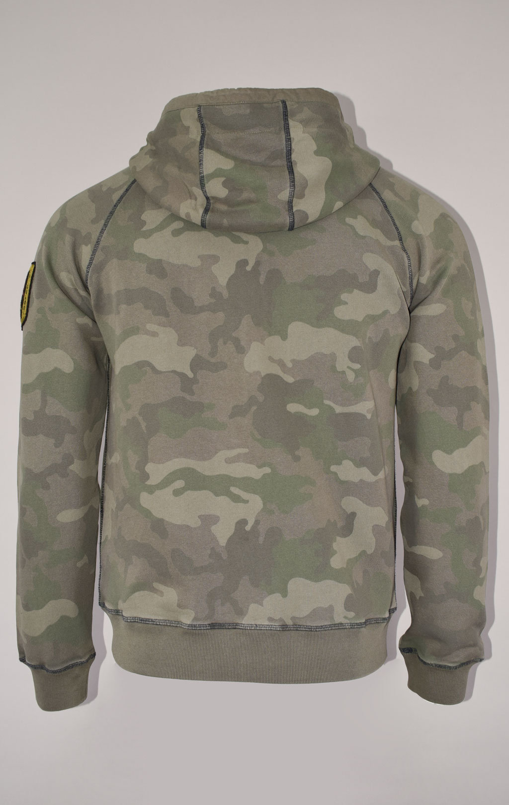 Толстовка с капюшоном AERONAUTICA MILITARE SS 23/IN camouflage pilot verde (FE 1757) 