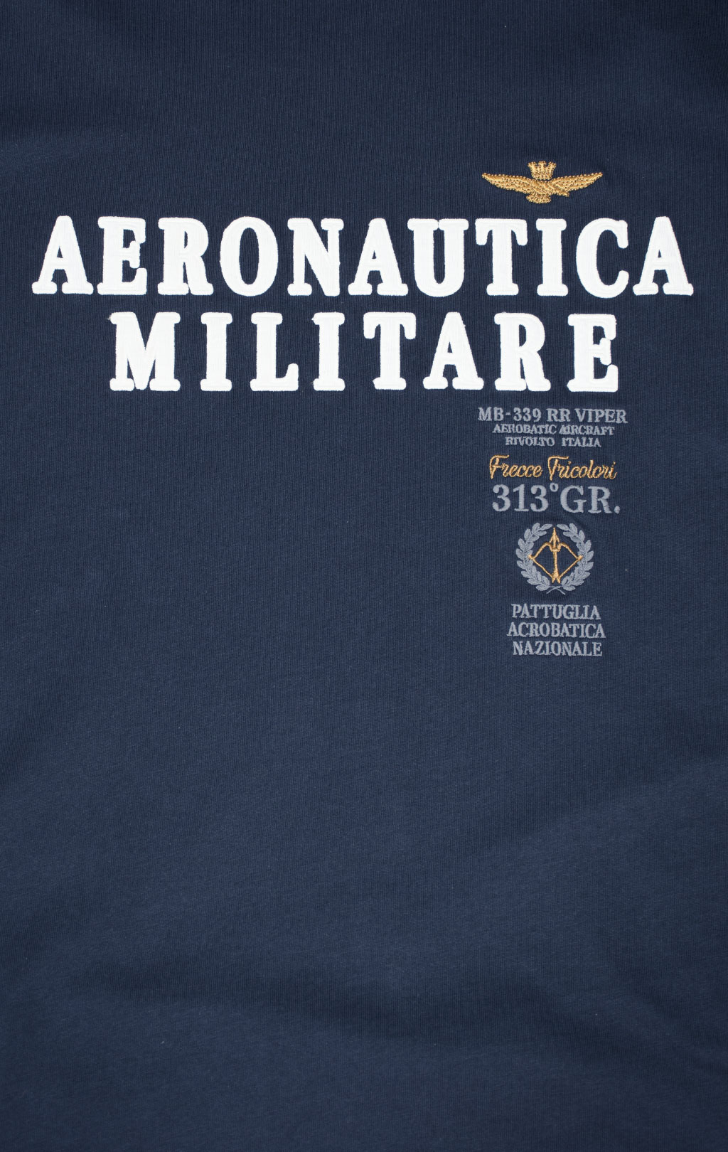 Футболка AERONAUTICA MILITARE SS 25 m/BD blue navy (TS 2401) 