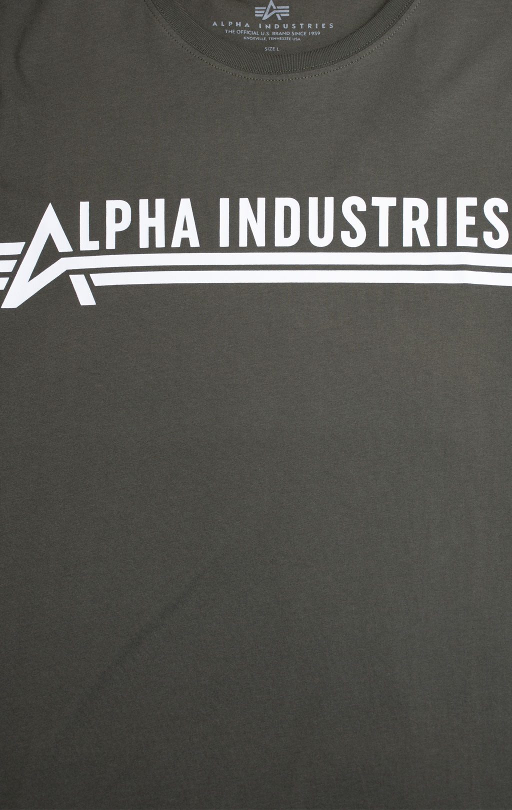 Футболка ALPHA INDUSTRIES ALPHA INDUSTRIES dark olive 
