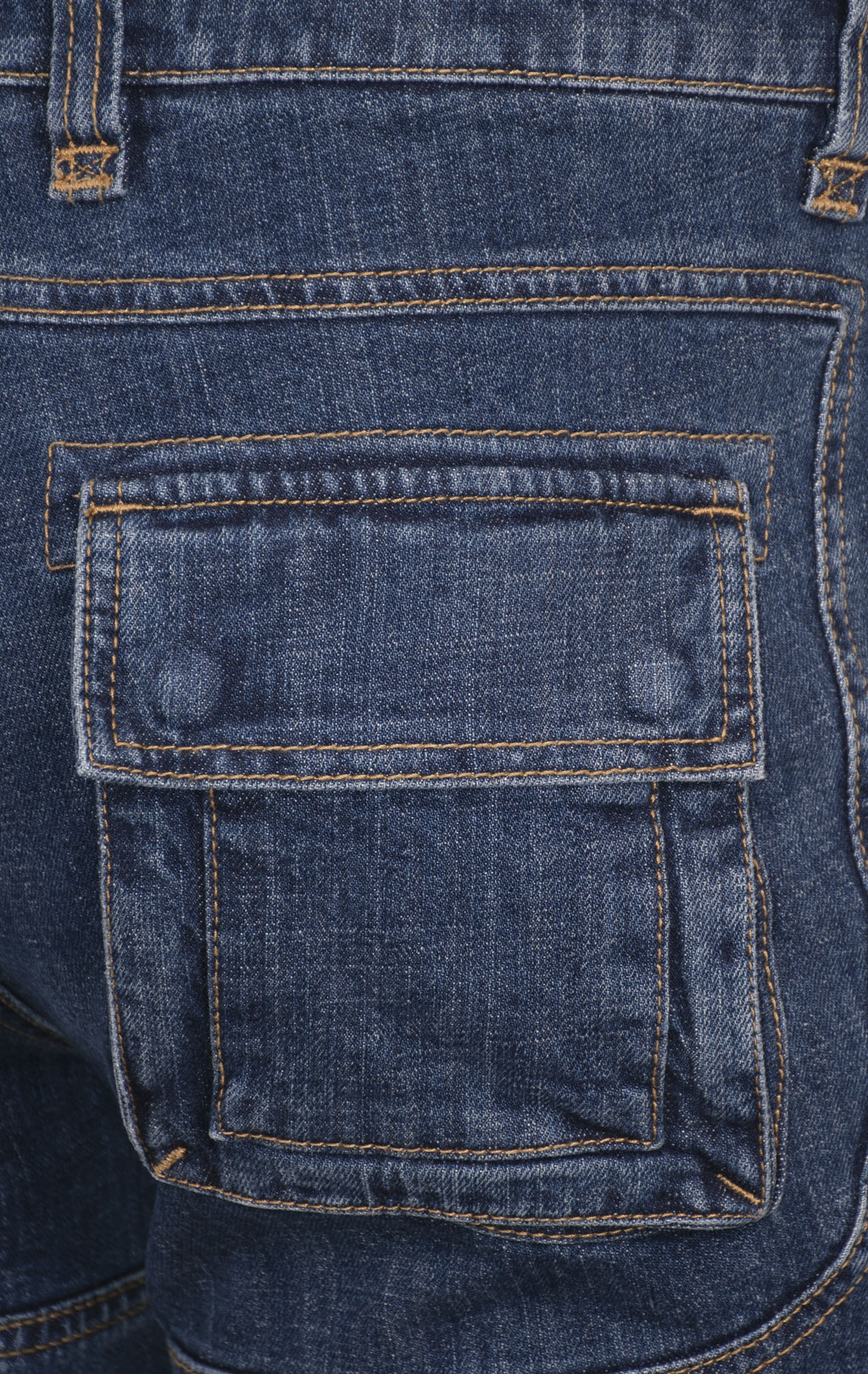 Джинсы-карго AERONAUTICA MILITARE ANTI-G плотные FW 24/25/AL medium blue wash (PA 939) 