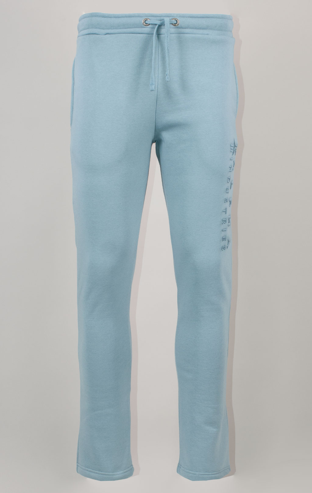 Брюки спортивные джоггеры ALPHA INDUSTRIES EMB JOGGER greyblue 