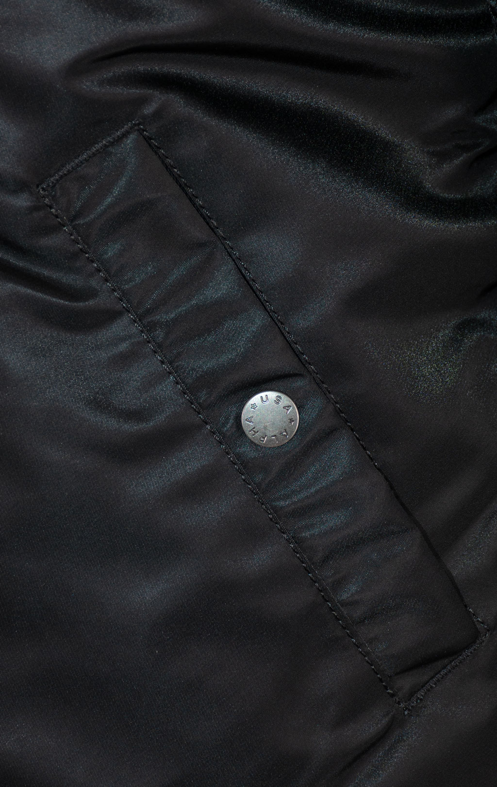 Куртка-бомбер лётная ALPHA INDUSTRIES D-Tec MA-1 black/black 
