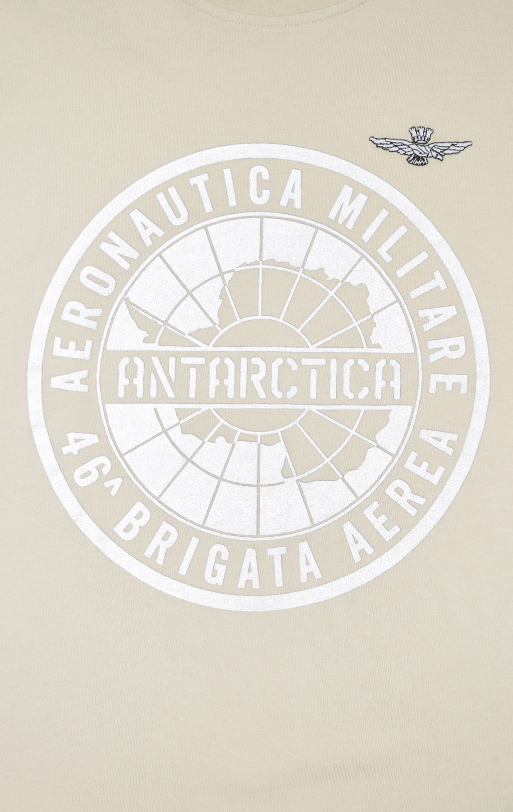 Лонгслив AERONAUTICA MILITARE ANTARCTICA FW 23/24/TR ghiaccio (TS 2147)