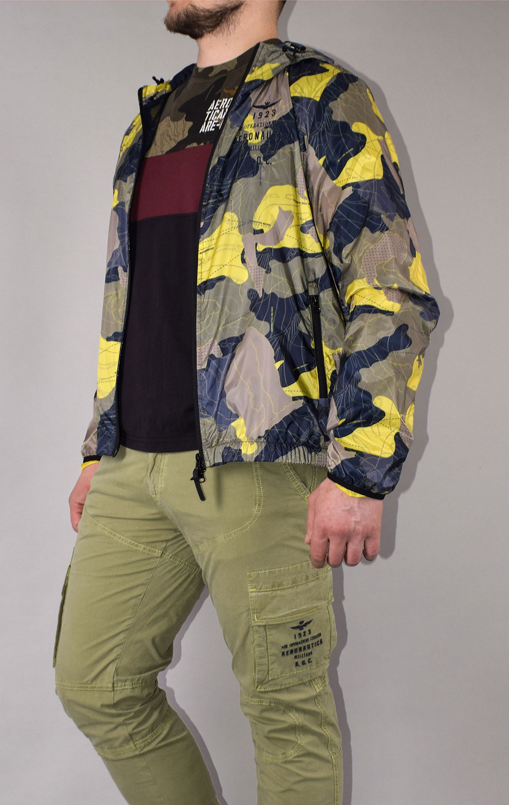 Ветровка AERONAUTICA MILITARE SS 21 m/CN camouflage giallo (AB 1936) 