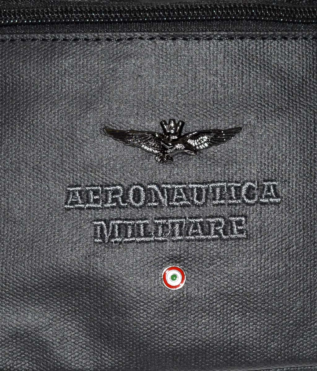 Сумка поясная AERONAUTICA MILITARE BELLY BAG FW 20/21/CN nero (ZBAM 330) 
