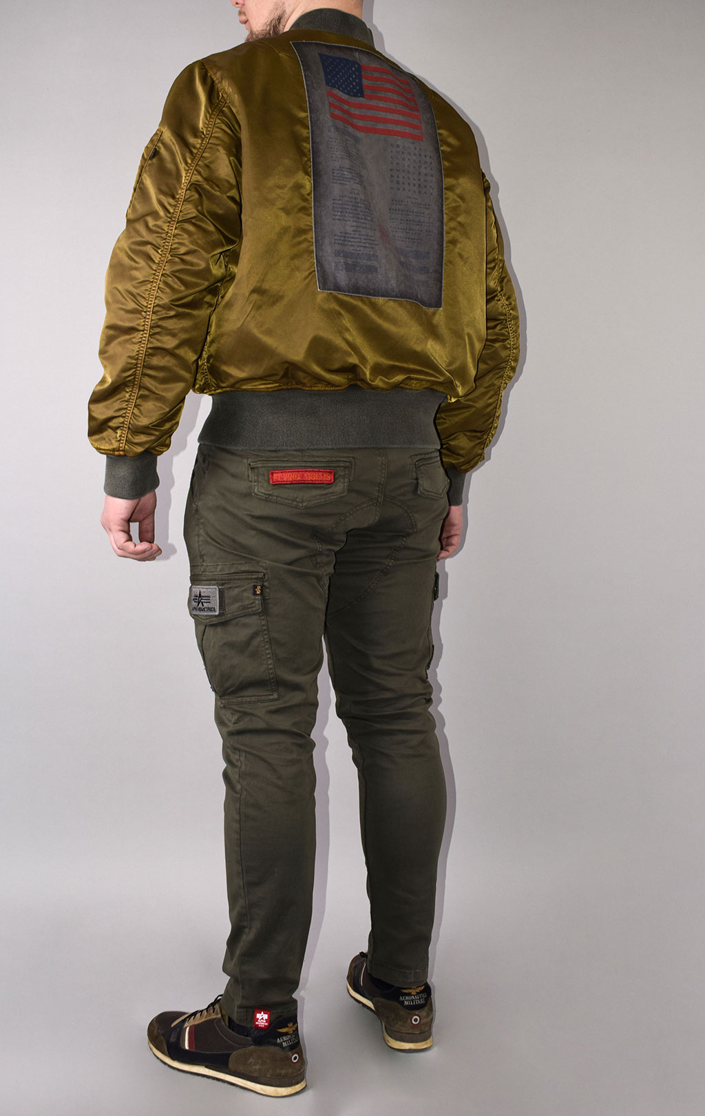 Куртка-бомбер лётная ALPHA INDUSTRIES BLOOD CHIT MA-1 FW 21 m emergency orange 