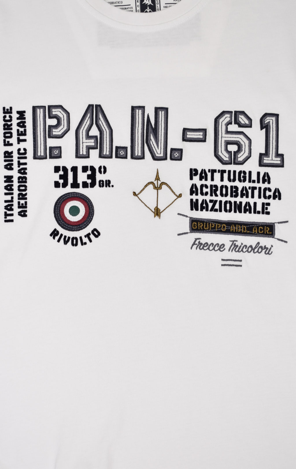 Футболка AERONAUTICA MILITARE SS 23/TR off white (TS 2071) 