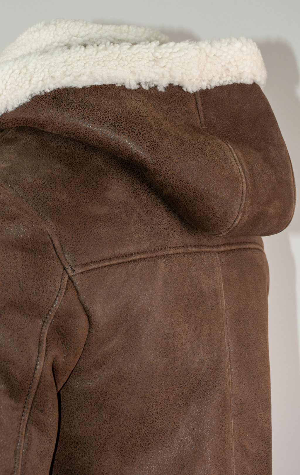 Куртка-пилот KODZIC B-3 HOODED овчина FW 25/26 brown 
