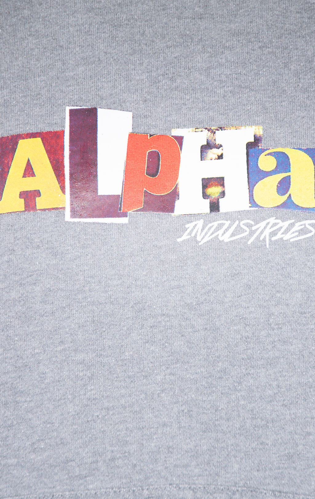 Толстовка ALPHA INDUSTRIES ALPHA RANSOM HOODIE SS 24 m medium charcoal heather 