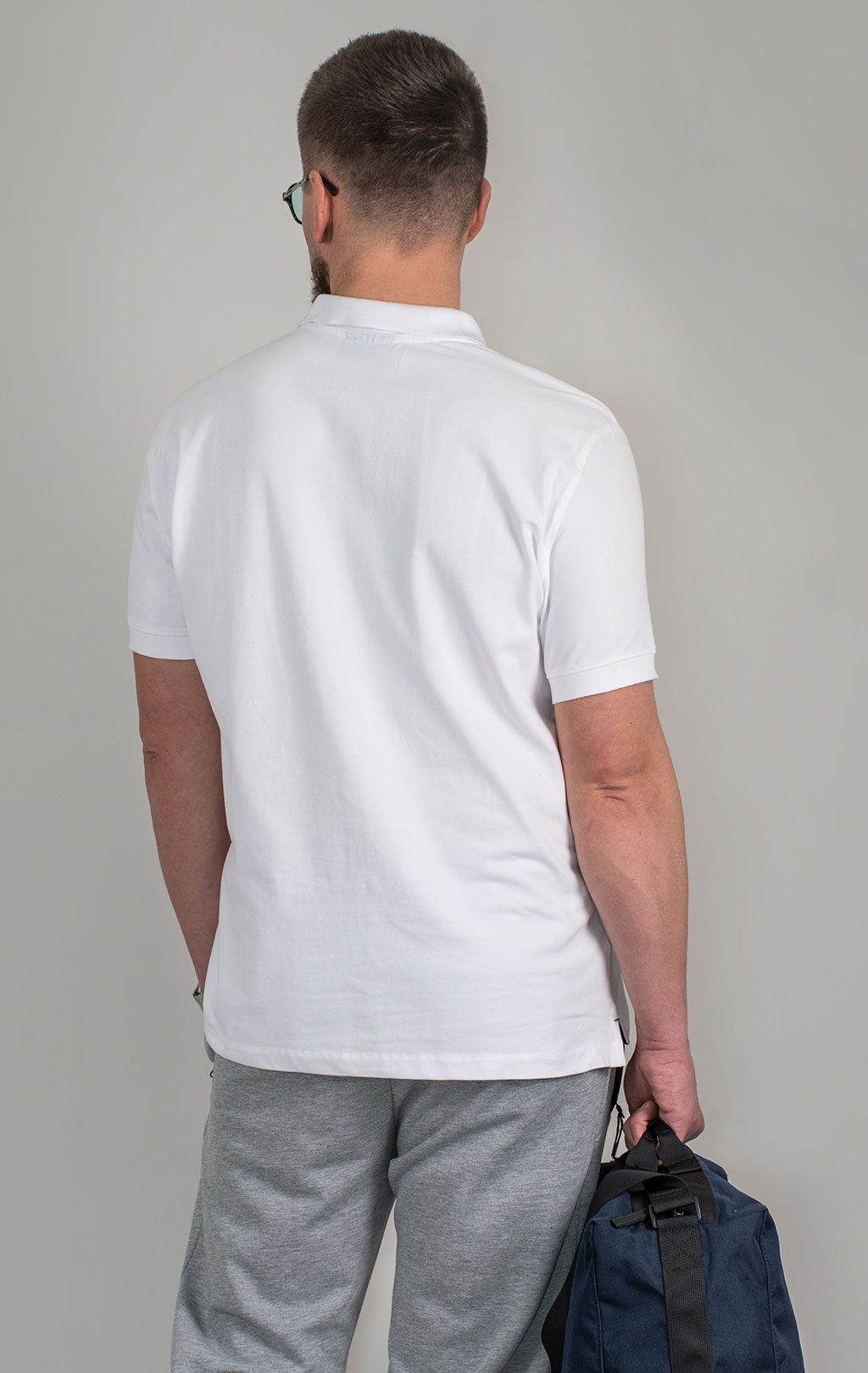 Футболка-поло AERONAUTICA MILITARE SS 25 m/BD off white (PO 1843) 