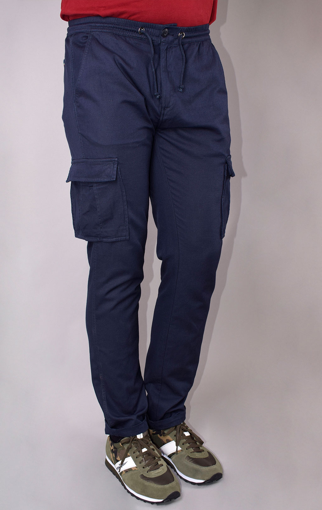 Брюки-карго AERONAUTICA MILITARE SS 20/AL blue aperto (PA 1388)