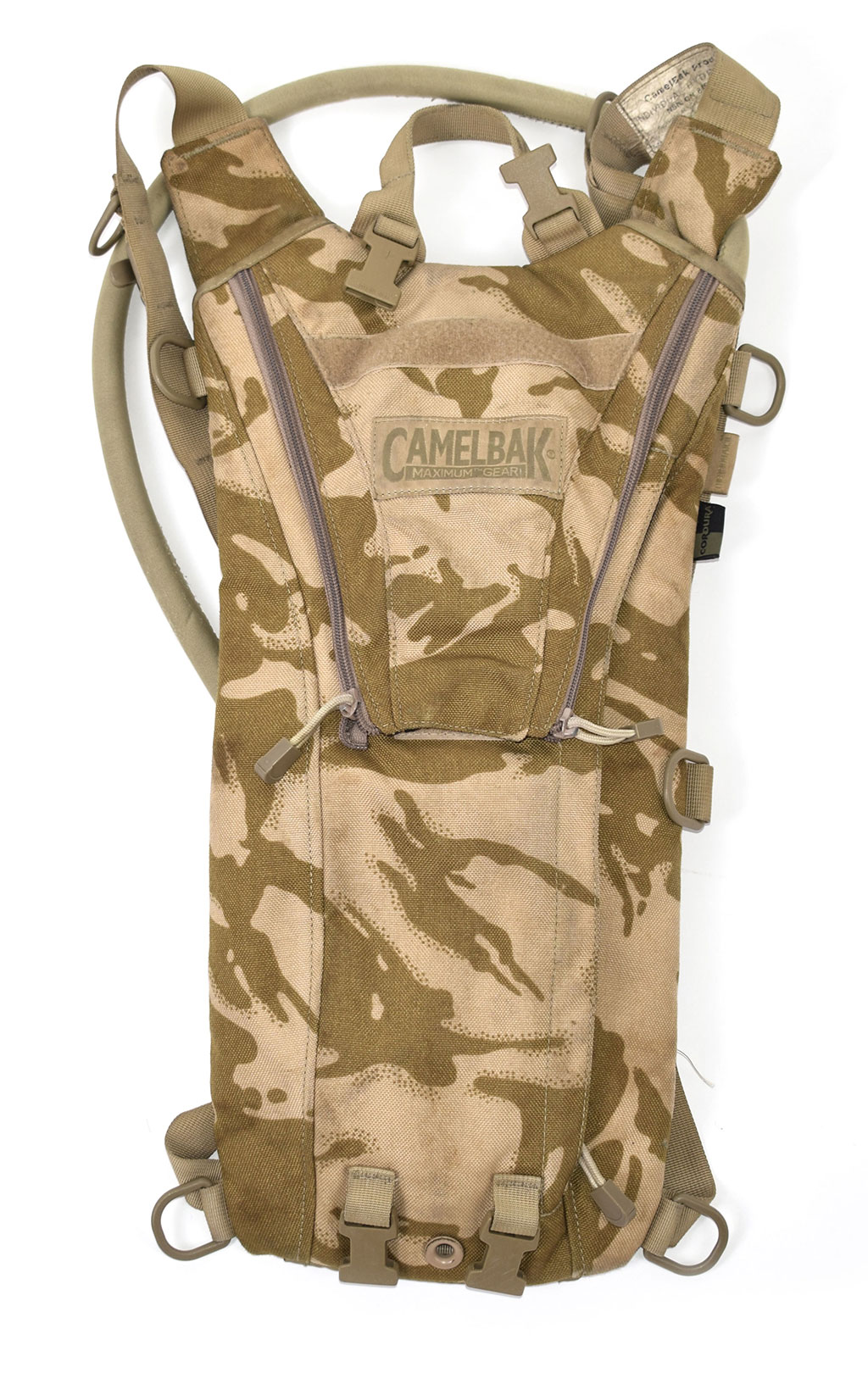 Питьевая система армейская CamelBak на молнии, горловина под клапаном, 3L dpm desert б/у 