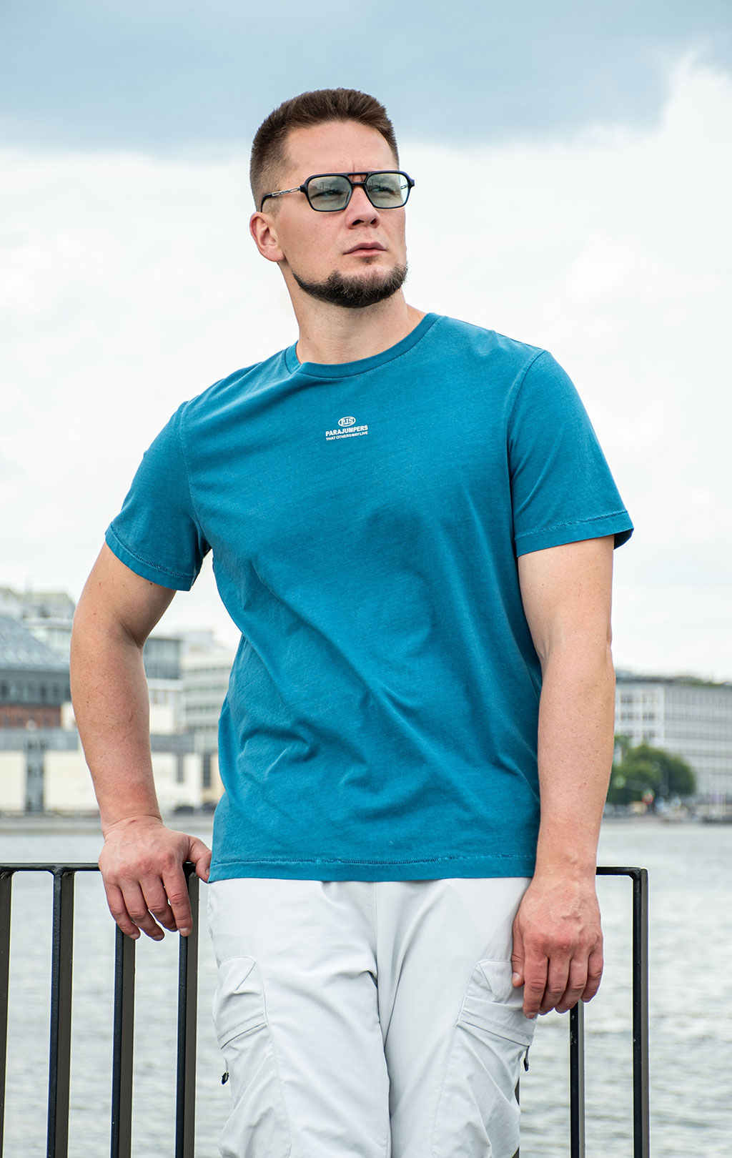 Футболка PARAJUMPERS RESCUE TEE SS 25 m legion blue 