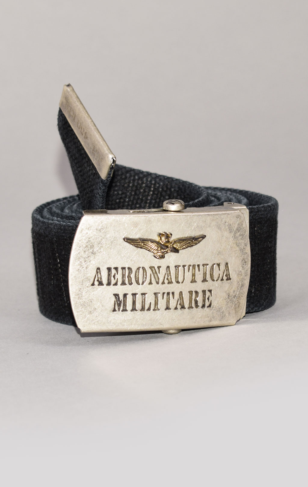Ремень тканевый AERONAUTICA MILITARE SS 22/IT jet black (CI 271) 