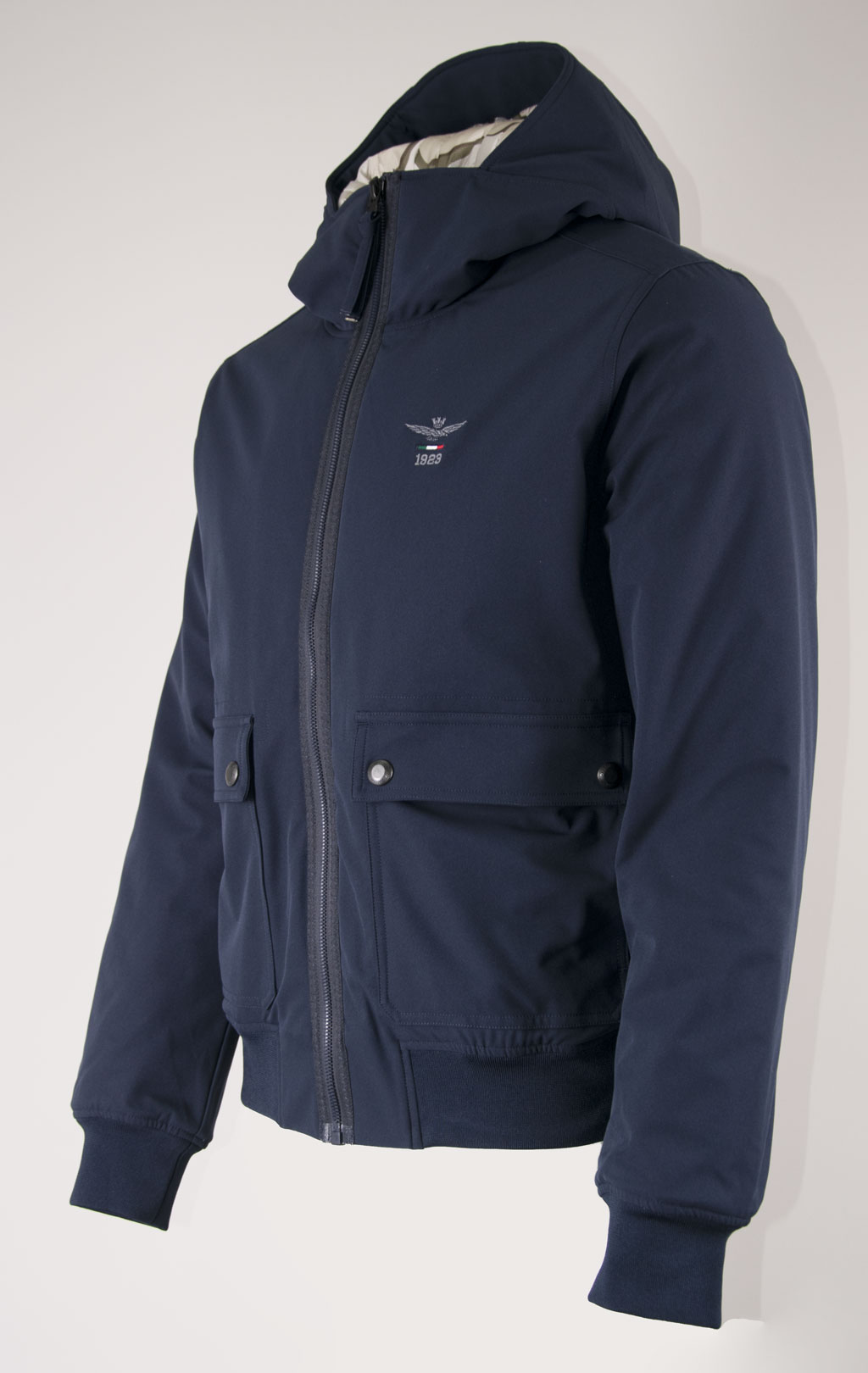 Куртка AERONAUTICA MILITARE FW 24/25 m/CN dark blue (AB 2182) 