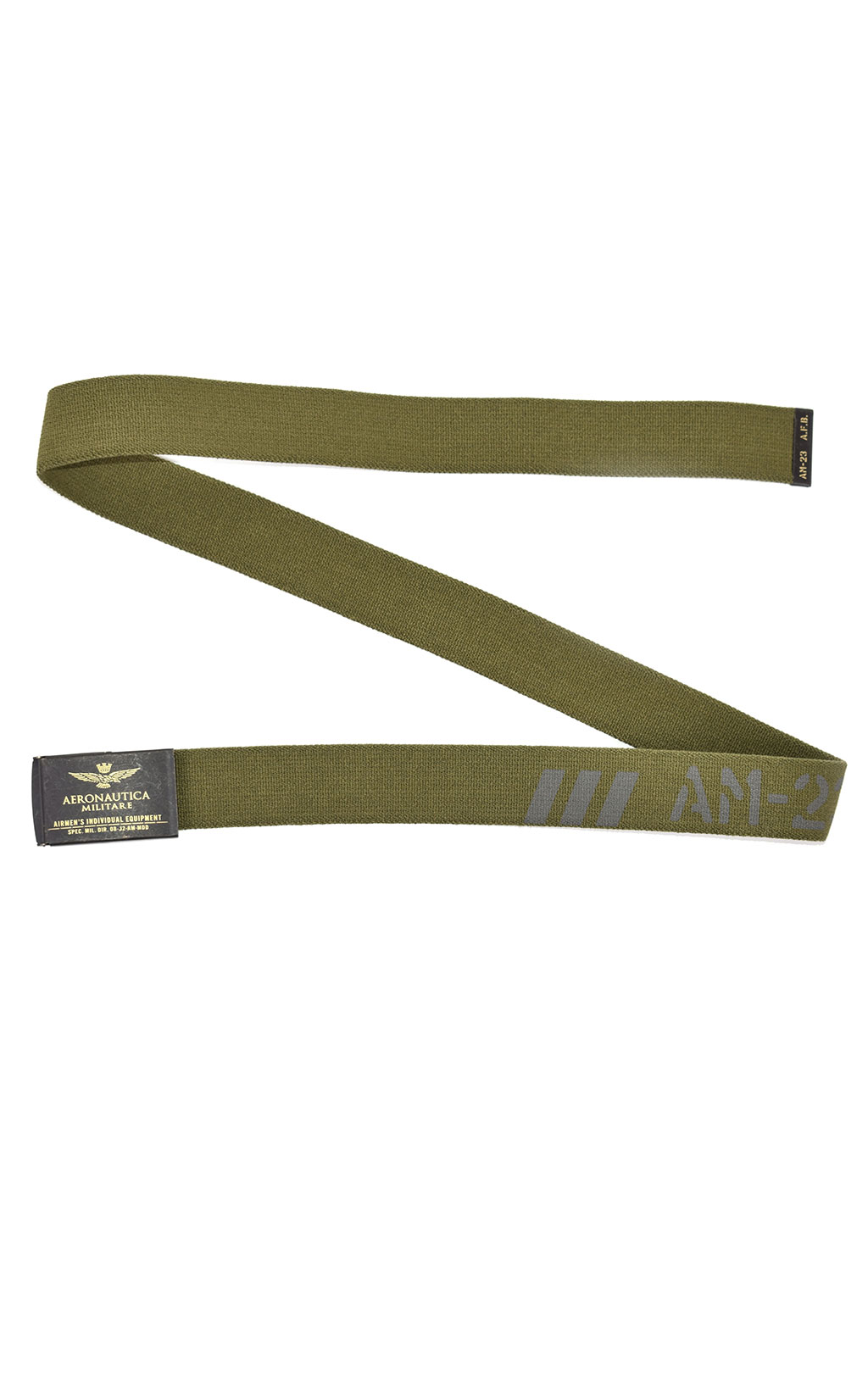 Ремень эластичный AERONAUTICA MILITARE SS 20/IT verde militare (CI 261) 