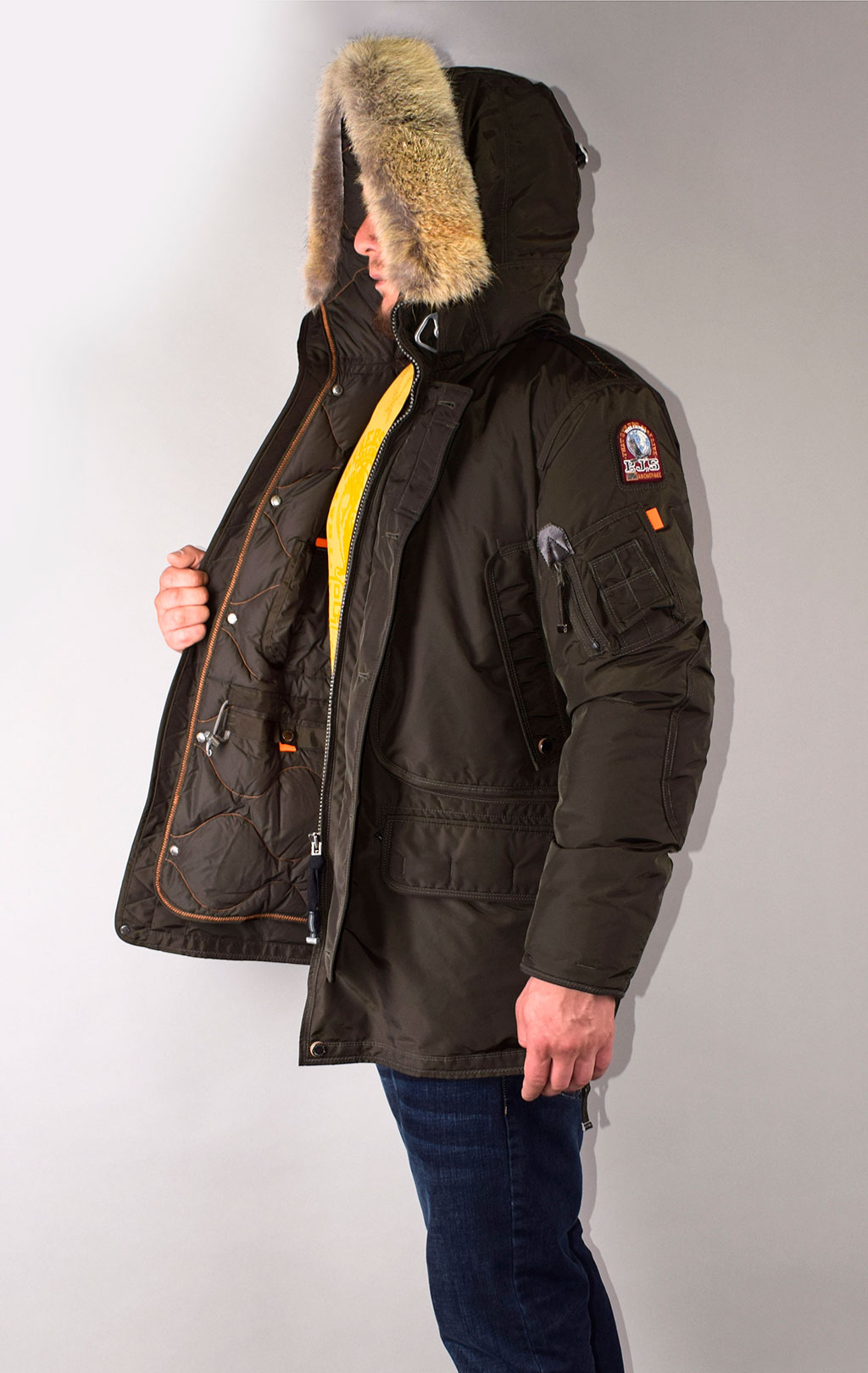 Аляска-пуховик PARAJUMPERS KODIAK FW 20/21 sycamore 