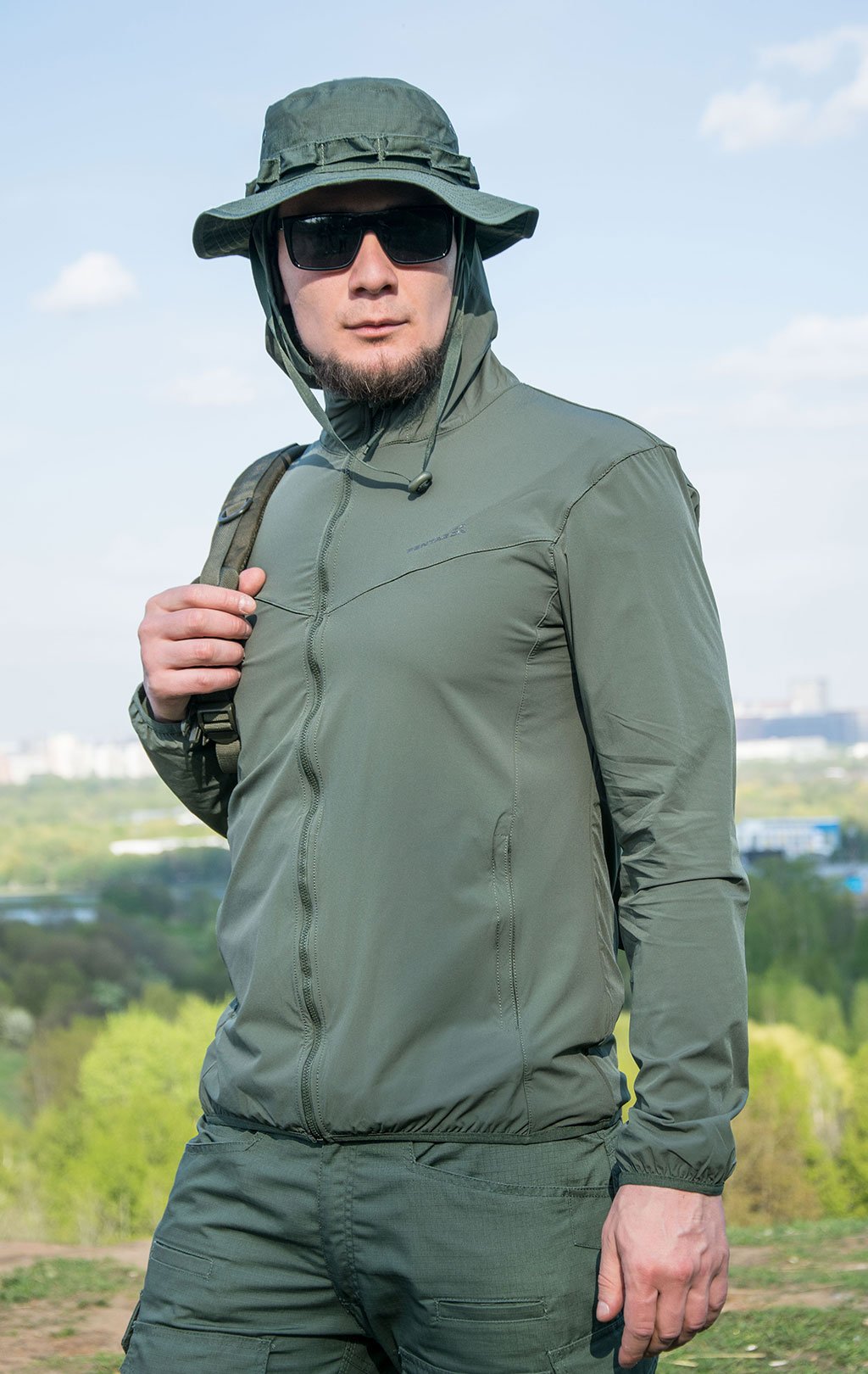 Ветровка Pentagon HELIOS SUN Soft Shell green camo 06CG 02016 