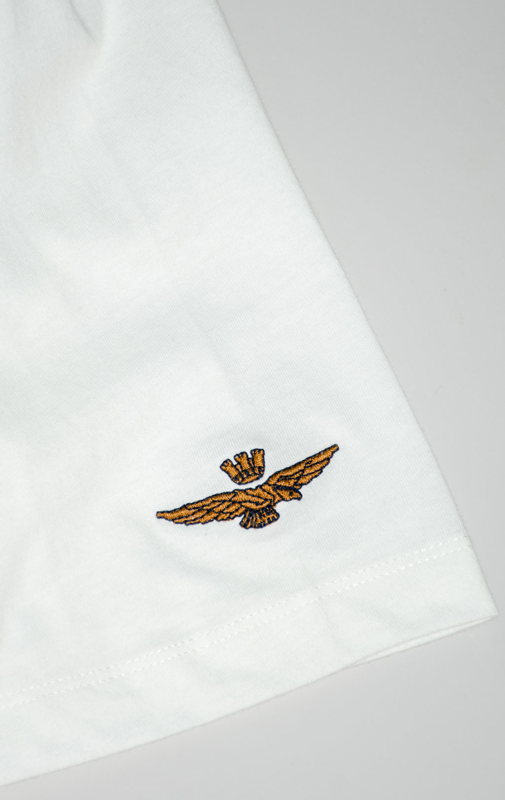 Футболка AERONAUTICA MILITARE SS 25 m/BD milk white (TS 2414) 