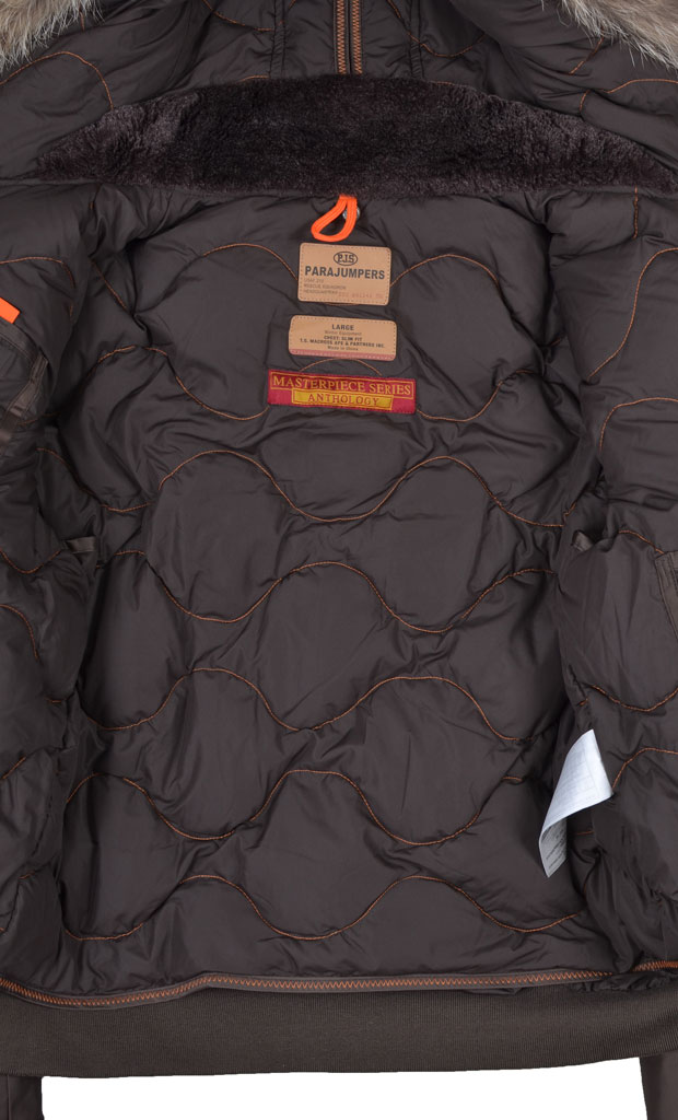 Аляска-пуховик PARAJUMPERS GOBI brown 