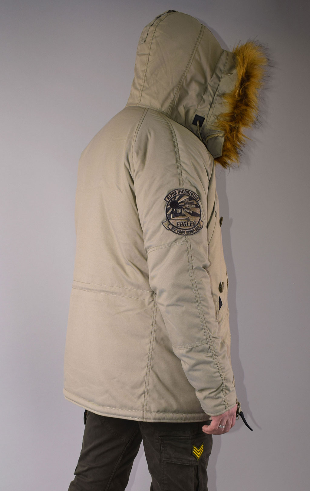 Аляска ALPHA INDUSTRIES EXPLORER khaki 