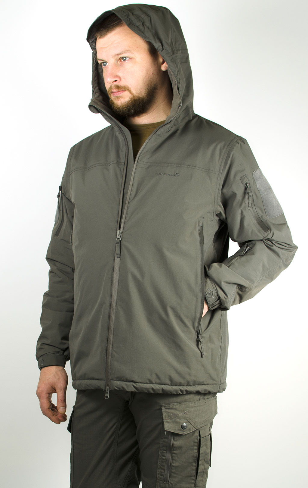 Куртка тактическая Pentagon LCP Primaloft grey cinder 01004 