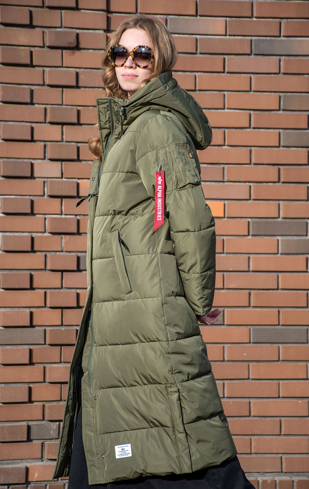 Женская куртка-парка ALPHA INDUSTRIES SIERRA GEN-II PARKA FW 24/25 OG-107 green 