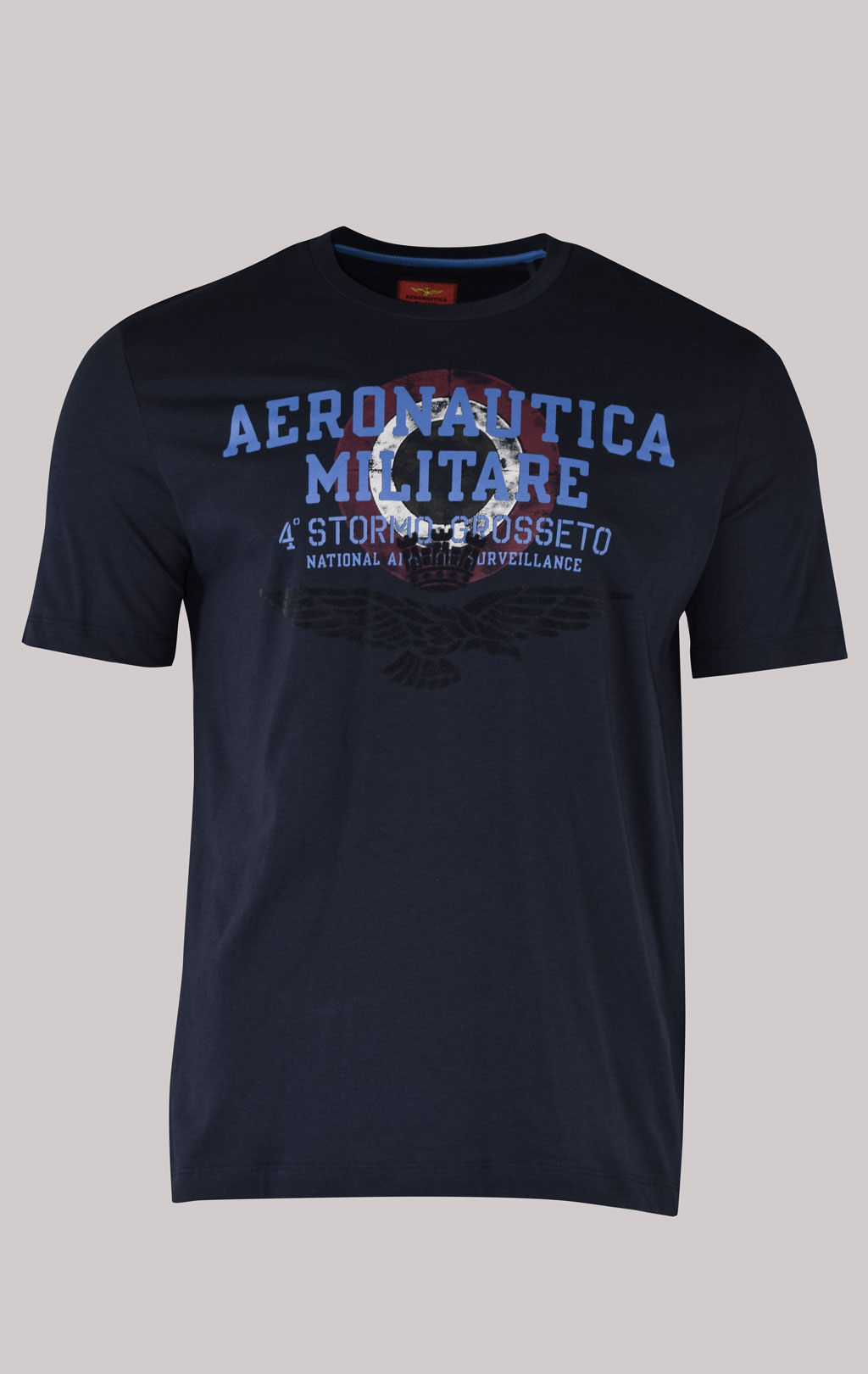 Футболка AERONAUTICA MILITARE big size SS 22/TR dark navy (TS 1940) 