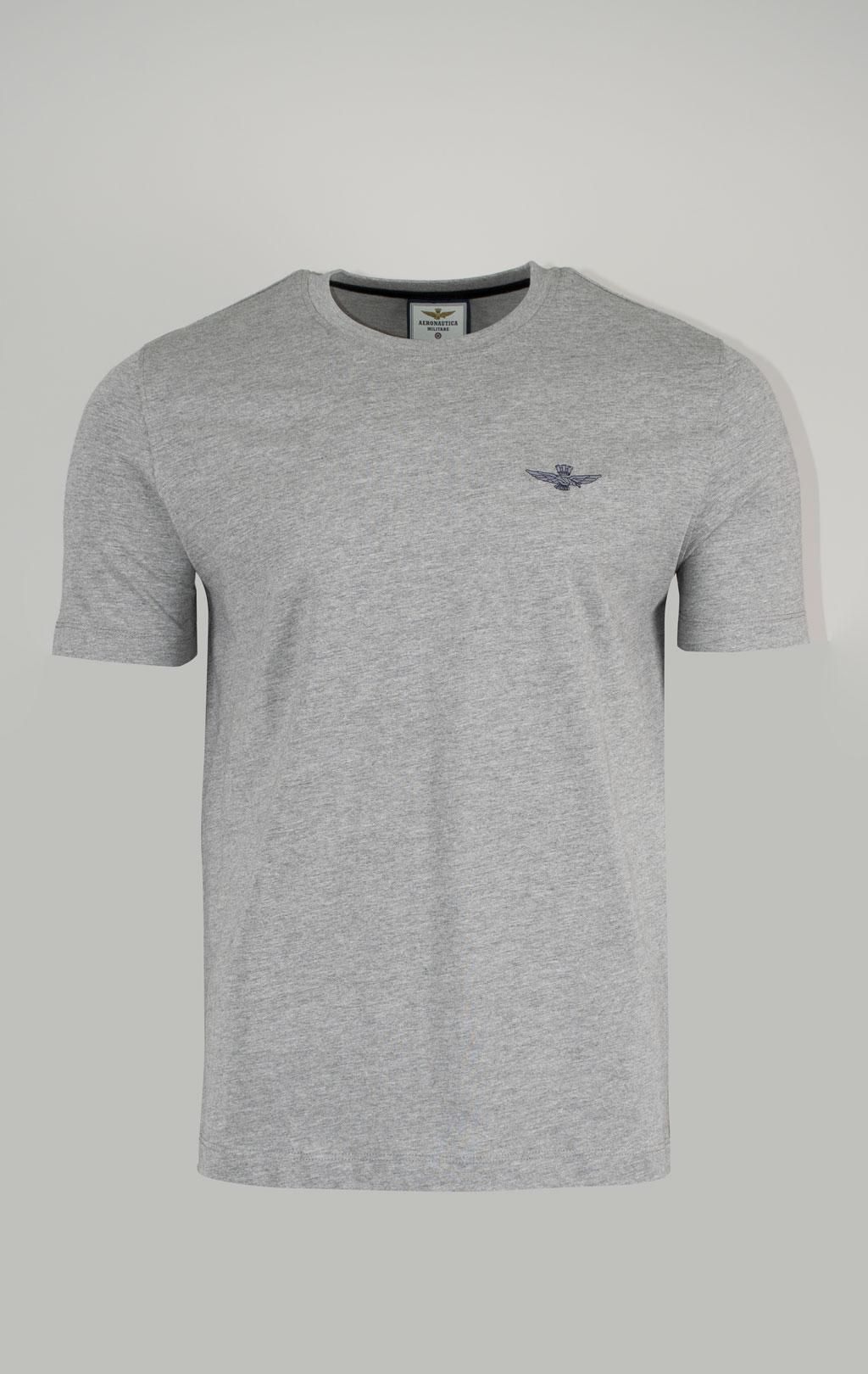 Футболка AERONAUTICA MILITARE SS 25 m/BD grigio melange (TS 2376) 