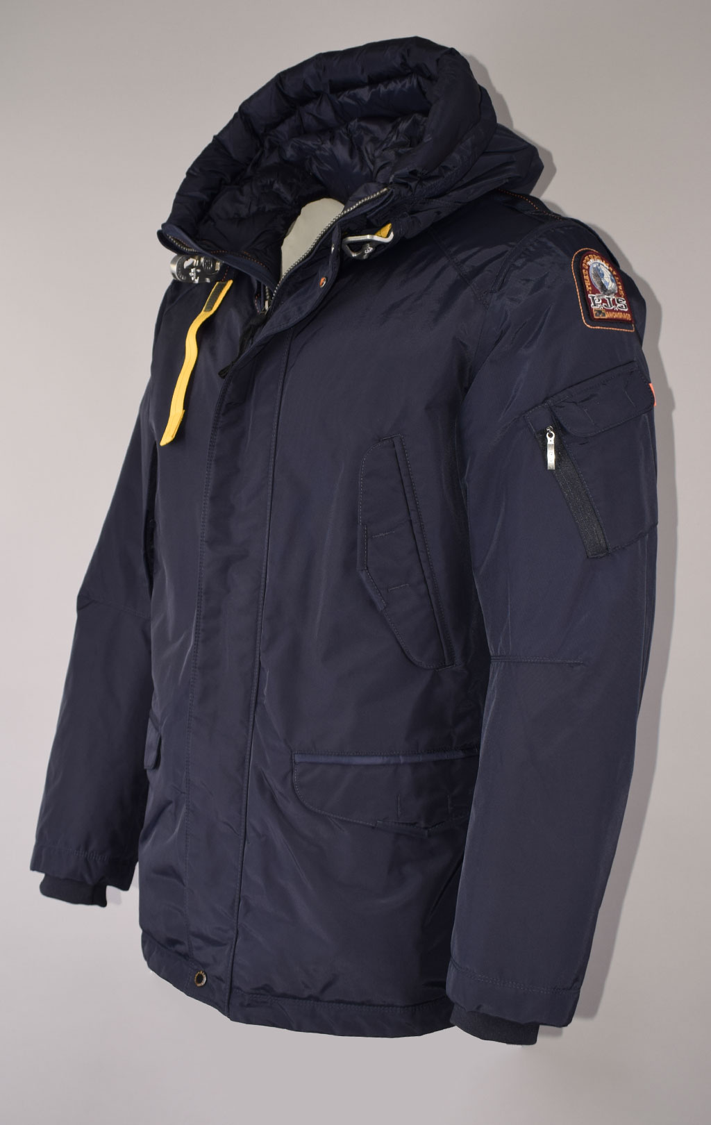 Аляска-пуховик PARAJUMPERS RIGHT HAND CORE FW 23/24 blue graphite 