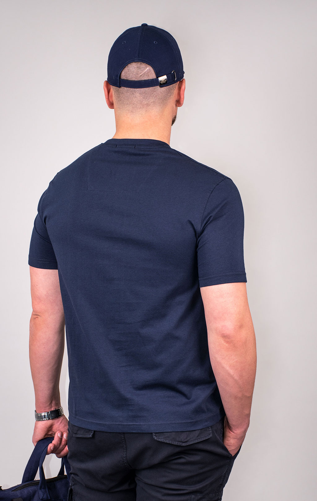Футболка AERONAUTICA MILITARE INDIAN PRINT SS 24/BD blue navy (TS 2214) 