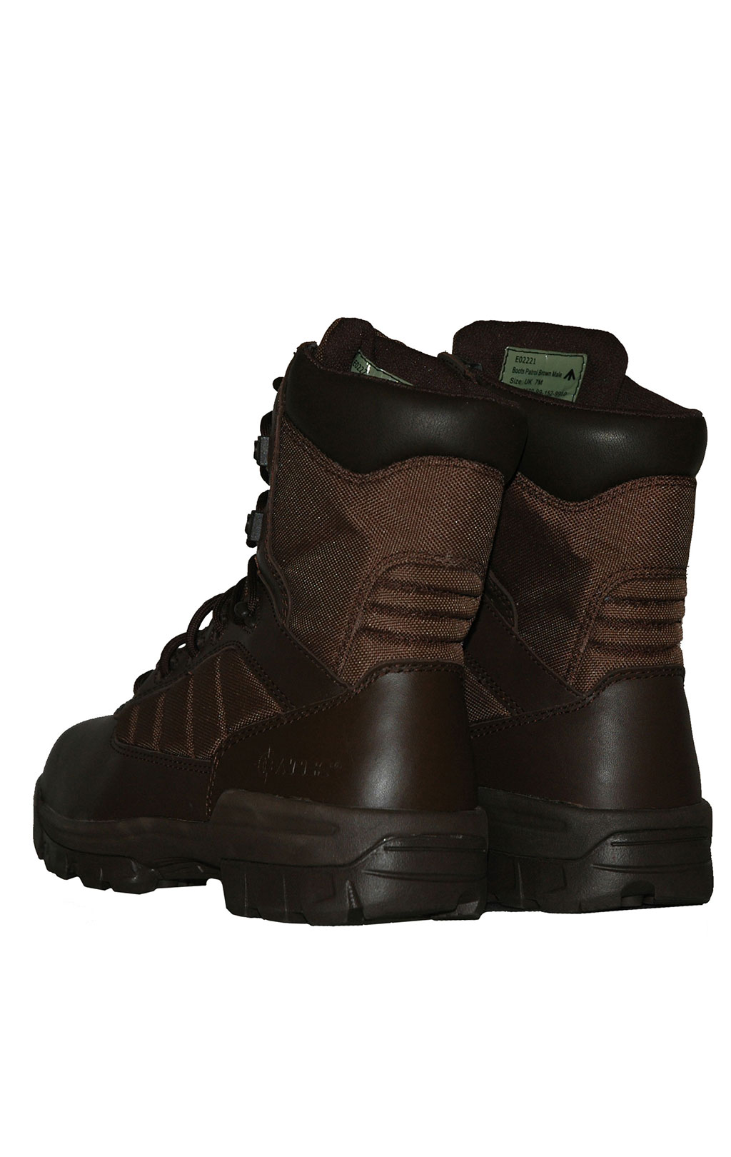 Ботинки-берцы BATES British Army PATROL Boots brown б/у 